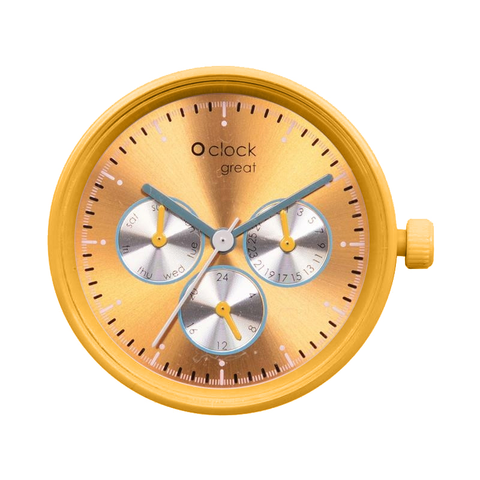 Hodinky mechanismus O hodin velký Datum závodní soleil Cedro