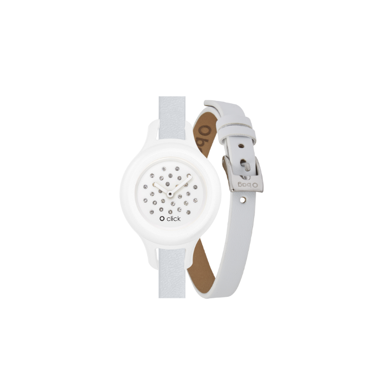 Hodinky O clock click shift Grigio chiaro