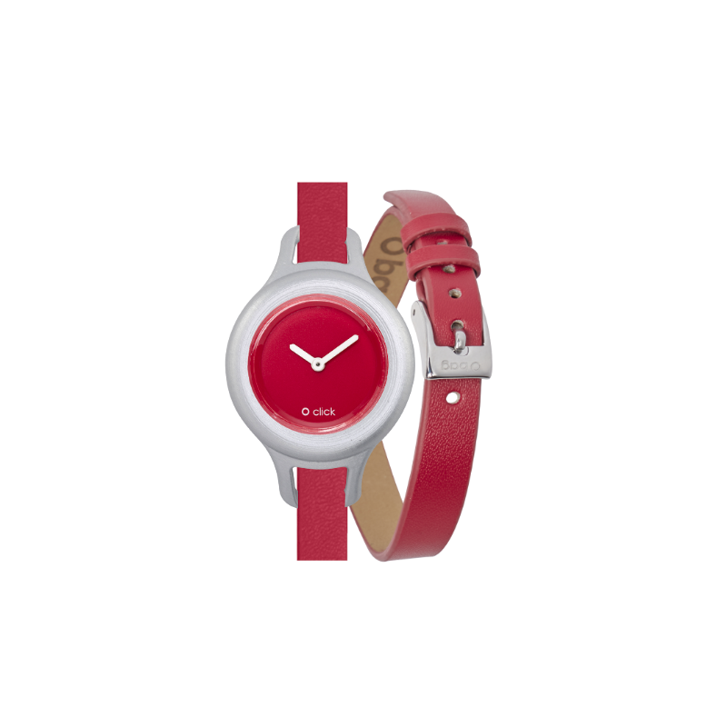 Hodinky O clock click shift Rosso