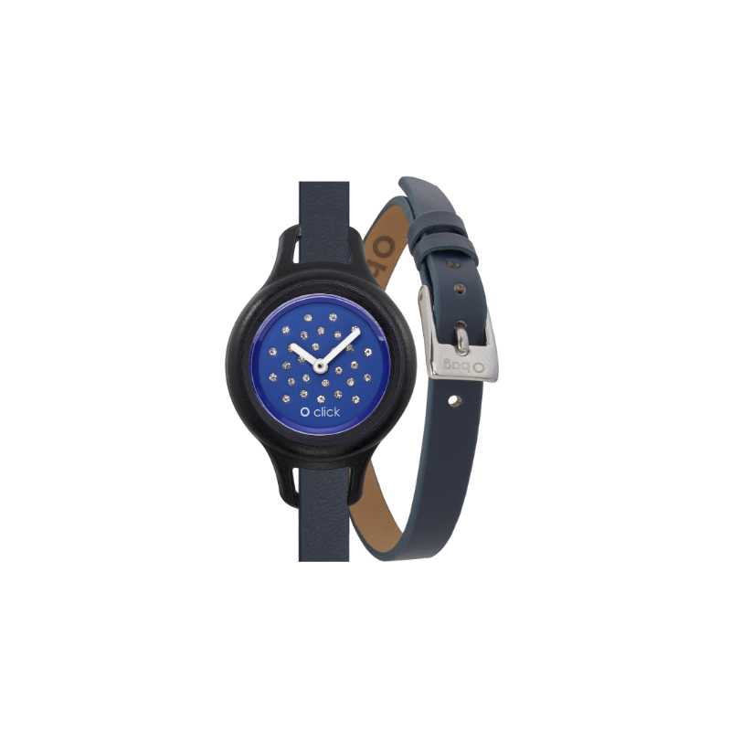 Hodinky O clock klikněte na posun Blu navy