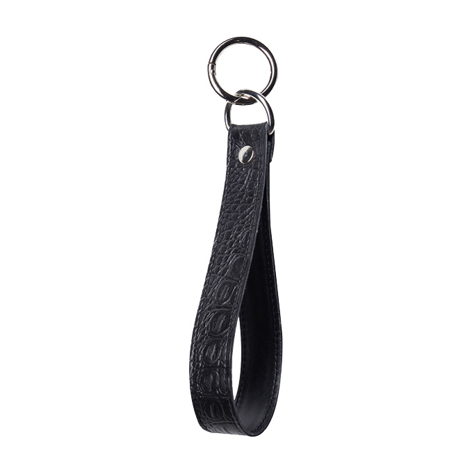 Pendant Coconut print Synthetic fiber Flat Black
