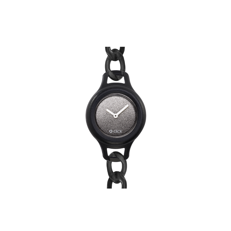 O clock click shift watch Nero