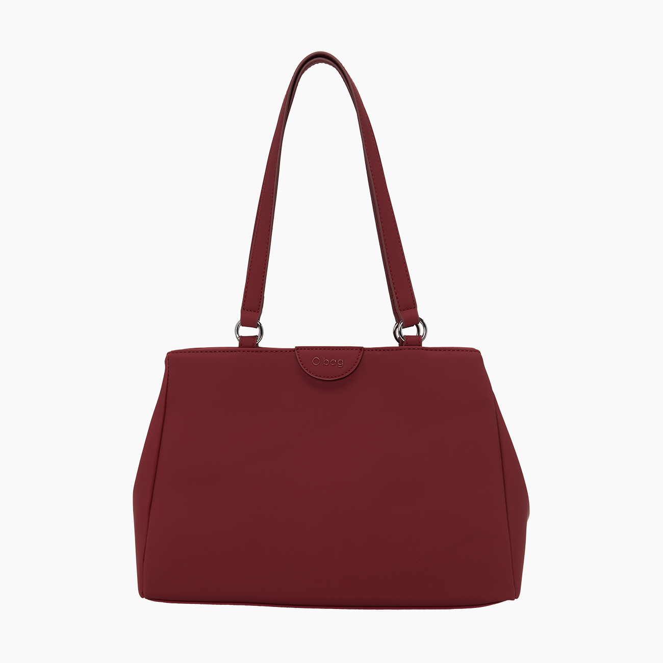 bag O vienna Gommato Bordeaux
