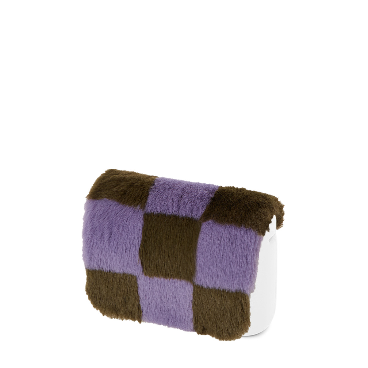 O kapsa Lapin check syntetické vlákno Lichen Lilac