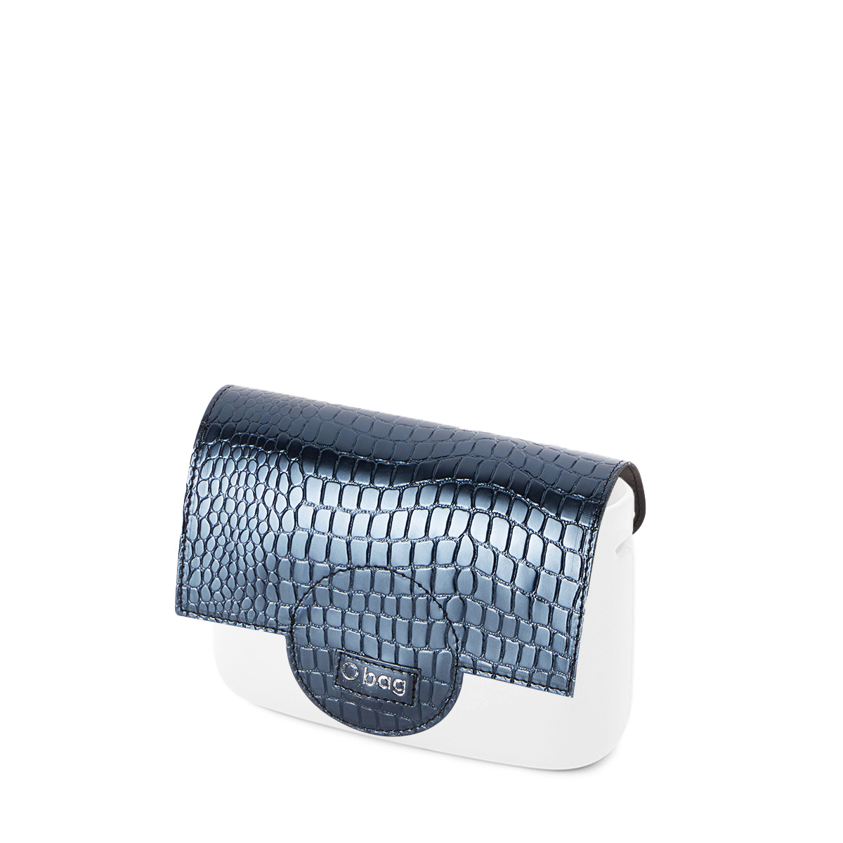 O bag Circle reflexní kokosový potisk Blue navy
