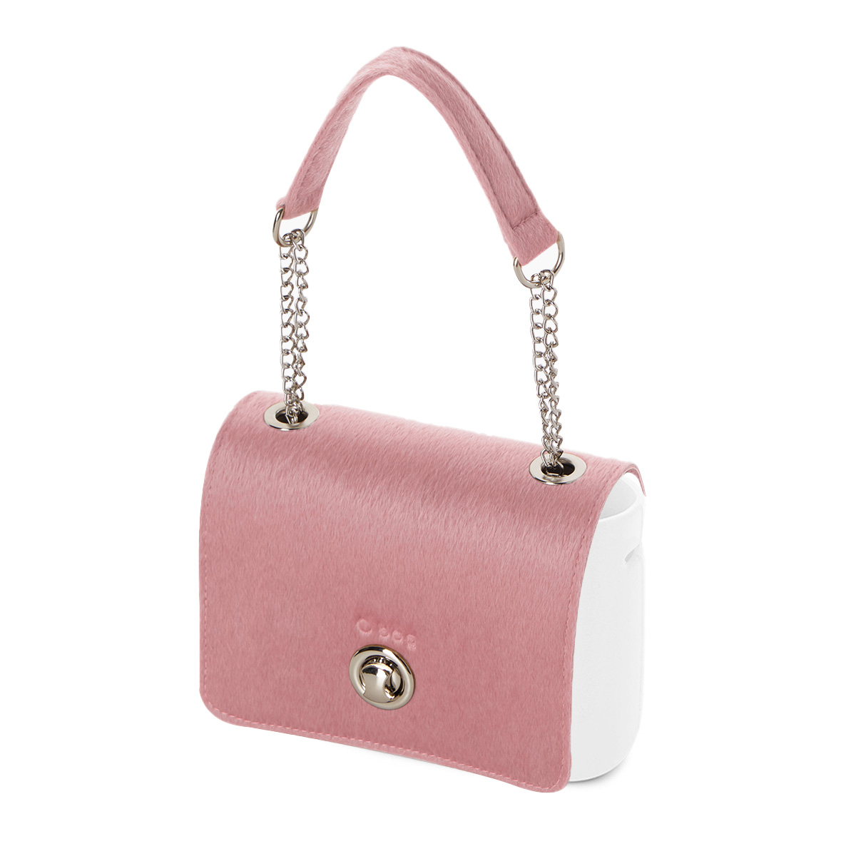 O bag Ponyskin effect con manichetto Erika