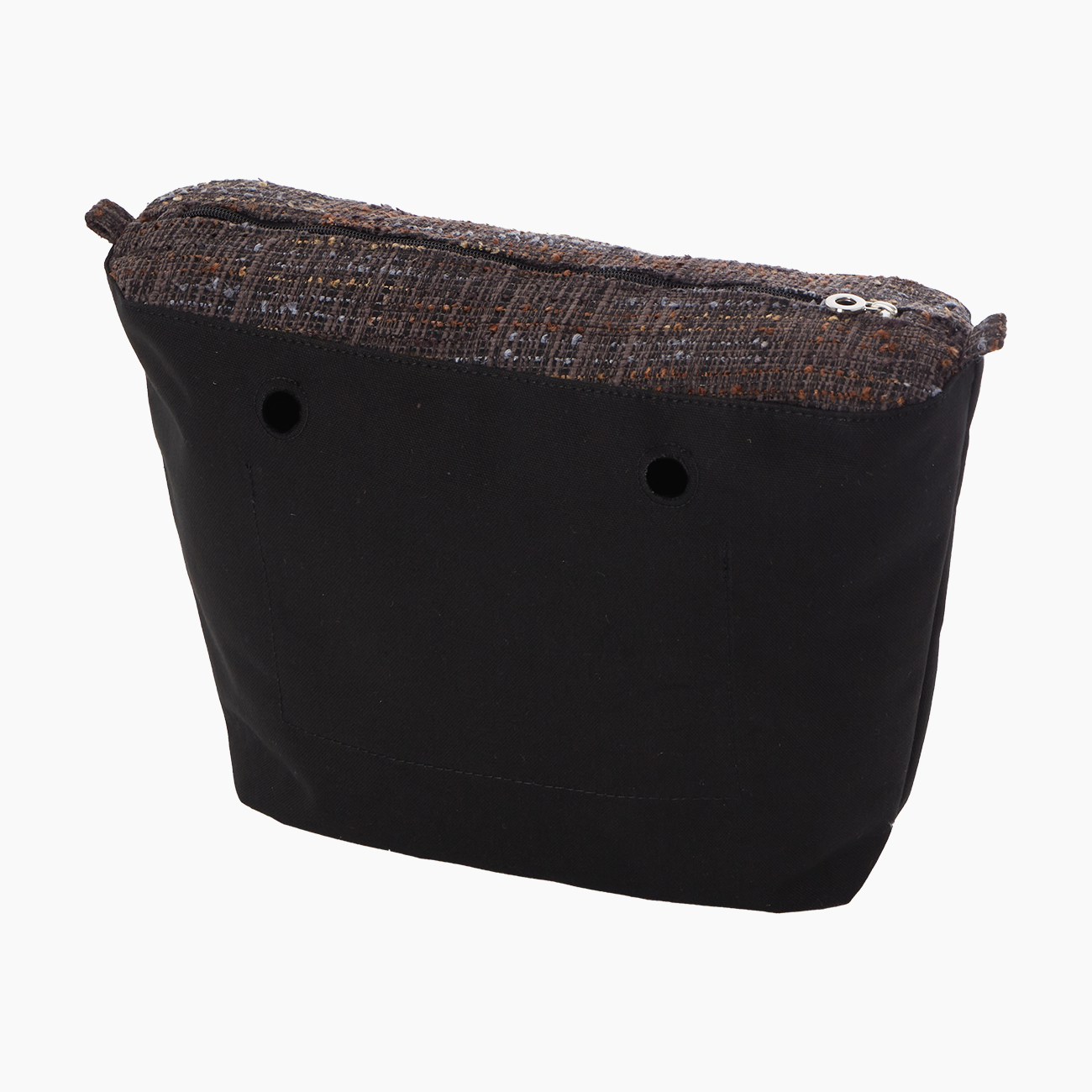 Organizer O bag standard Tweed boucle` Chocolate