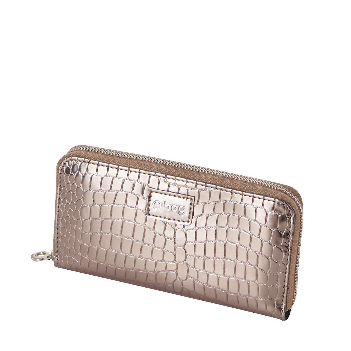 Wallet O wally Reflective coconut print Gunmetal