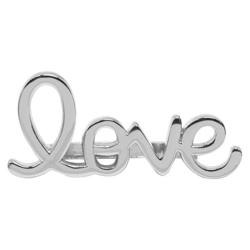 Orologio ciondolo O clock shift Love metallo Argento