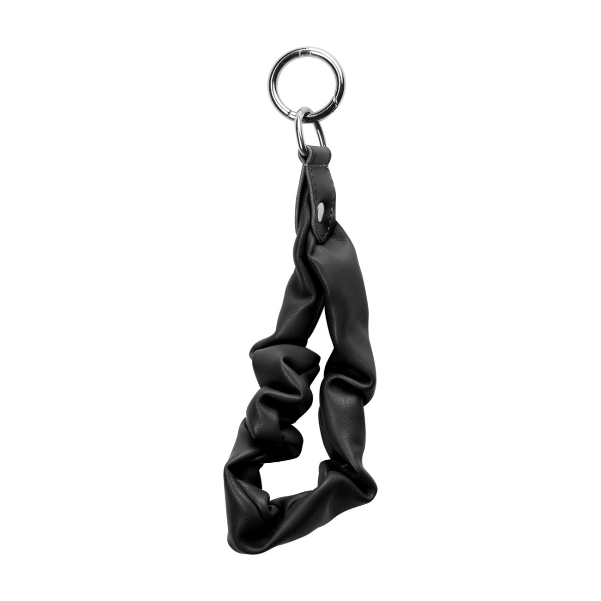 Simil pelle nappa Nero rouche pendant