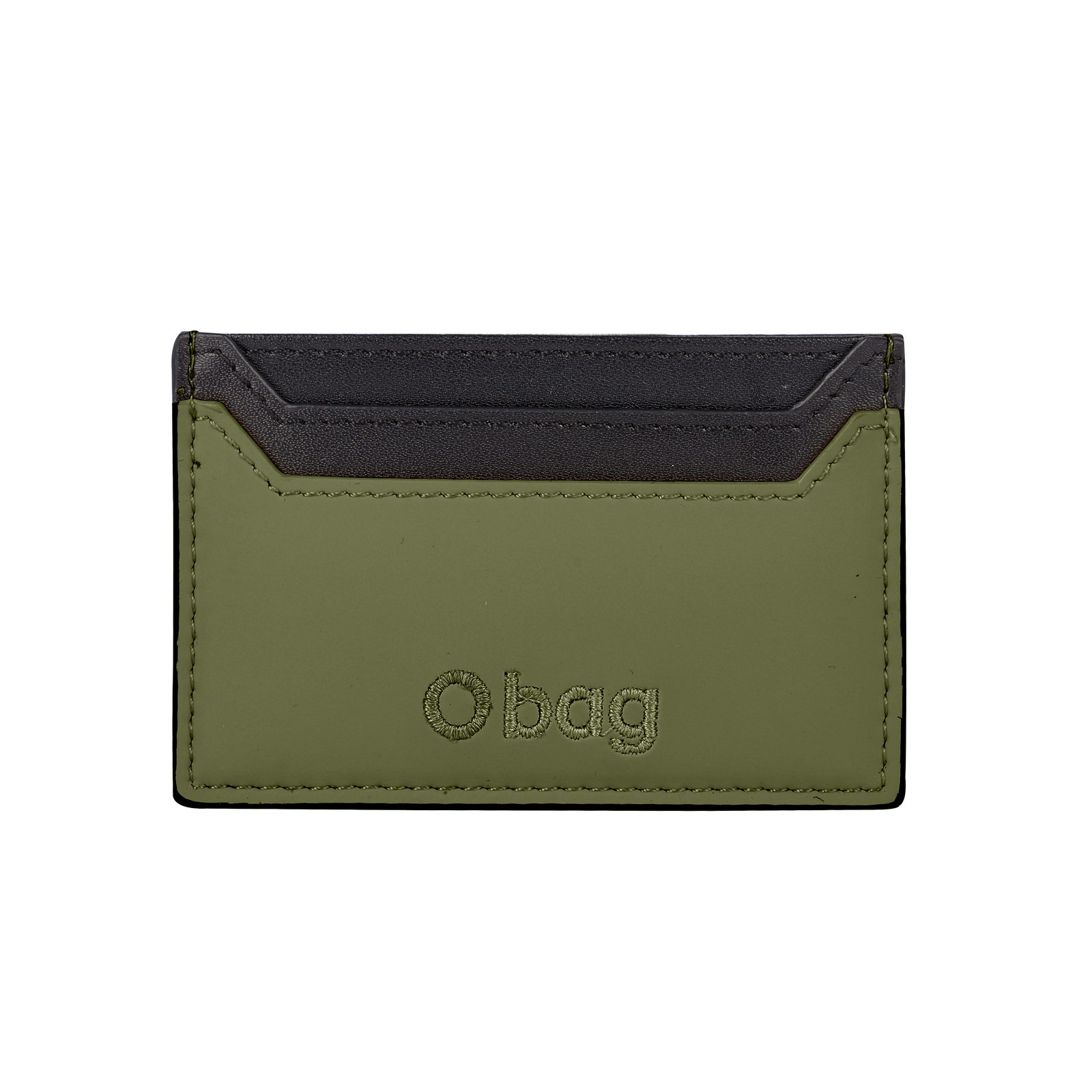O bag Gommato pelle Military card case