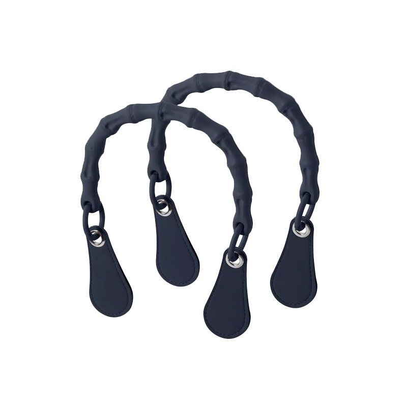 Goccia bambù Blu navy manici corti