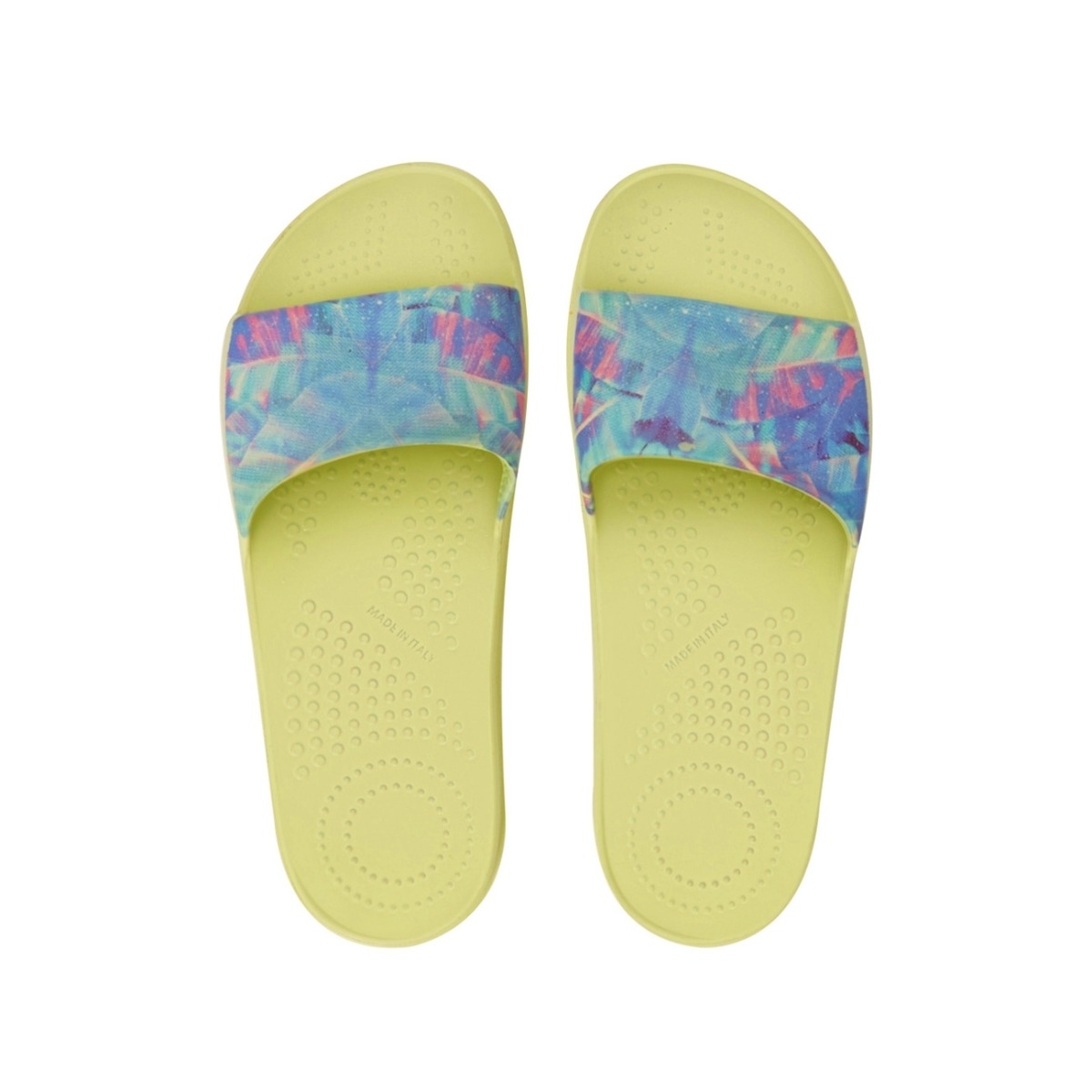 Žabky O pantofle donna stampa Rebels Celery green