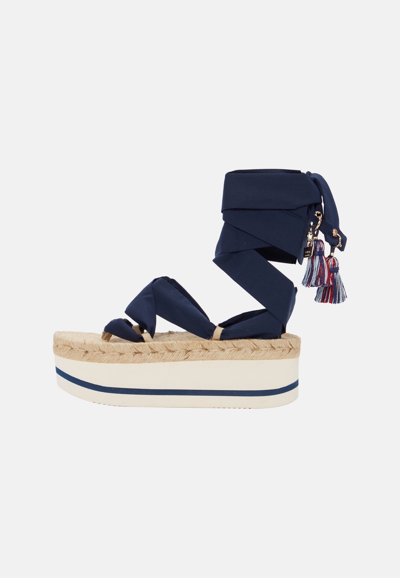 Sandály O drillas donna High Blu navy