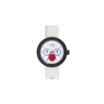 Watch O clock shift great simil pelle Silver