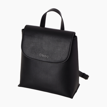 Backpack O bag budapest Sintetico nappa easy Nero