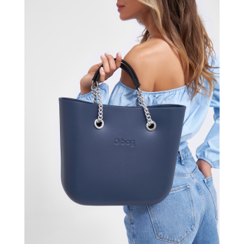 O bag mini Blu navy