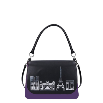 O bag glam Melanzana handbag