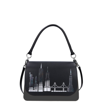 Kabelka O bag glam Grafite