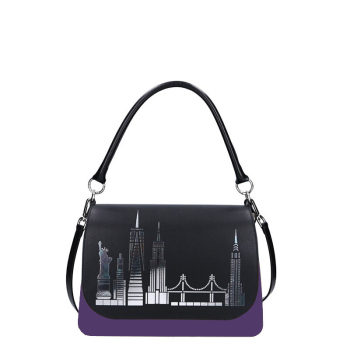 Kabelka O bag glam Melanzana