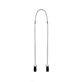 Catena eco leather shoulder strap Nero