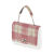 Flap O bag glam Jaquard check effetto plaid Sangria