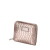 Wallet O half wally Reflective coconut print Gunmetal
