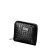 Wallet O half wally Reflective coconut print Nero