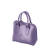 Kabelka O bag soft Bowly Lilac Metal