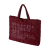 Kabelka O bag blow Tessuto nylon trapuntato Bordeaux