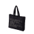 Handbag O bag blow mini Tessuto nylon trapuntato Nero