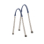 Doppia catena T Blu navy argento rukojeti