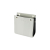 Body O bag double mini Spigata texture ecopelle saffiano Latte