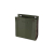 Kabelka na tělo O double mini Spigata texture ecopelle suede Military