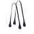 Eco leather goccia Blu handles