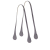 Grigio Eco goccia leather handles