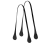 Eco goccia leather Nero handles