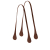 Eco handles goccia leather Testa di moro