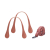 Rukojeti a popruh přes rameno O bag square Terracotta