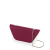 Flap O bag sheen Saffiano con catena Sangria