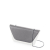 Flap O bag sheen Saffiano con catena Argento