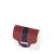 O bag pocket flap Trompe L`oeil Bordeaux