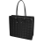 Kabelka O bag knots Nappa effetto 3d Nero