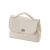 Taška O bag soft smooth mini con pattina Bianco