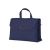 O bag soft smooth mini con pattina Blu navy
