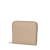 Wallet O half Simil pelle nappa Sabbia
