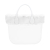 O bag standard band Lapin rex Bianco