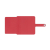 Wallet body O hug donna Tiny Rosso