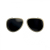 O sun Aviator Oro Glasses Frames