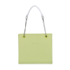 O bag double Celery green